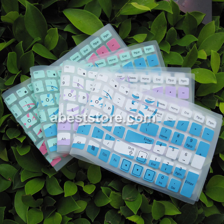 Lettering(Faces) keyboard skin for ASUS A52F