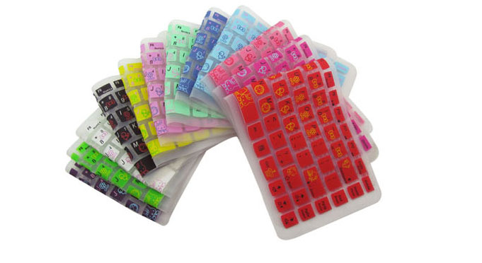 Lettering(Kitty) keyboard skin for ASUS VivoBook S301LA