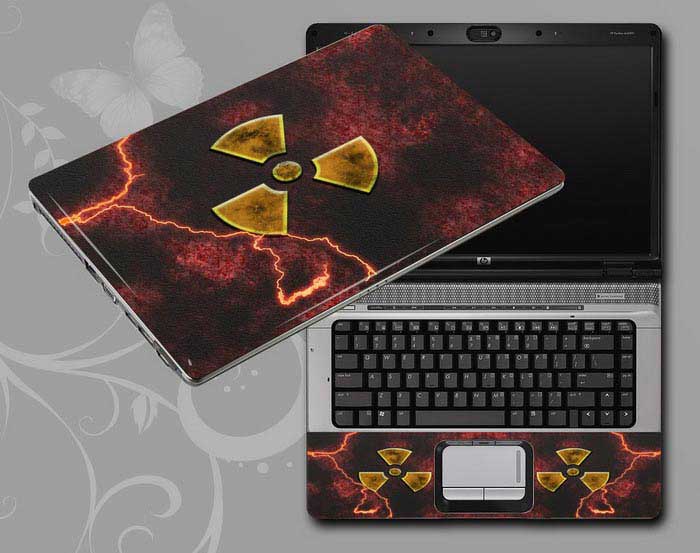 decal Skin for DELL Inspiron 15 7000 2-in-1 Radiation laptop skin