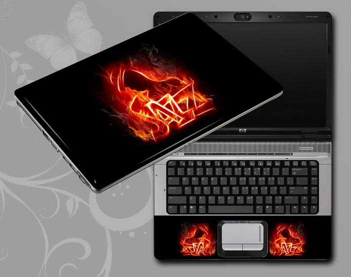 decal Skin for ASUS X54C-ES91 Fire jazz laptop skin