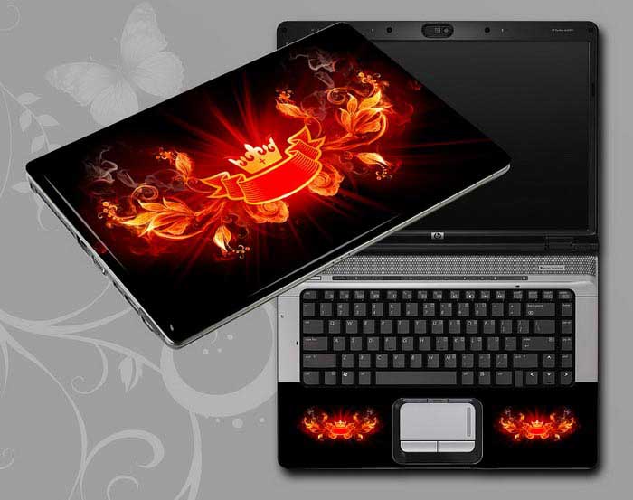 decal Skin for ASUS X54C The Crown of Fire laptop skin