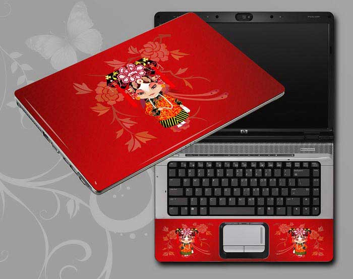 decal Skin for MSI GX630-037CA Red, Beijing Opera,Peking Opera Make-ups laptop skin