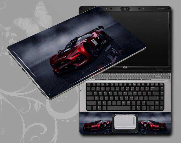 decal Skin for CLEVO P650SE car racing cars laptop skin