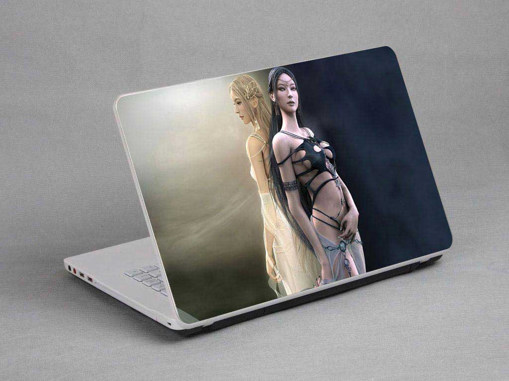 decal Skin for SAMSUNG Chromebook 2 XE503C32 Games, Fairies laptop skin