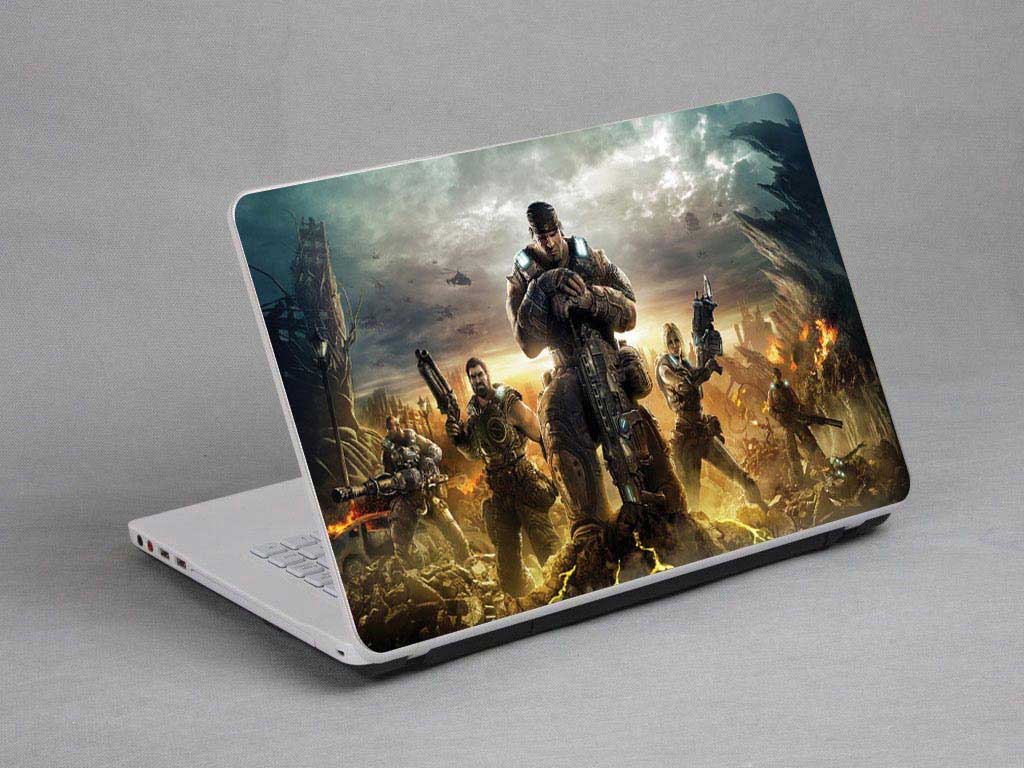 decal Skin for TOSHIBA Satellite C50-A491 Game, Soldier laptop skin