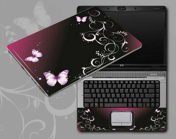 decal Skin for GATEWAY NV77H21u vintage floral flower floral   flowers laptop skin