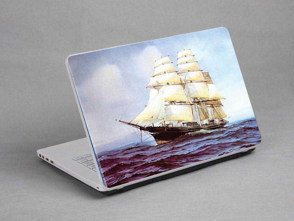 decal Skin for MSI GS70 6QE STEALTH PRO Great Sailing Age, Sailing laptop skin