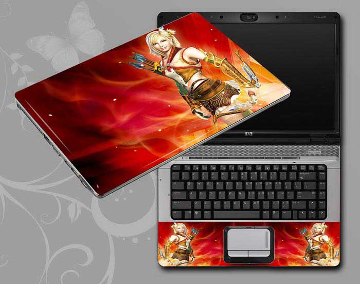decal Skin for CLEVO WA50SFQ Game Beauty Characters laptop skin