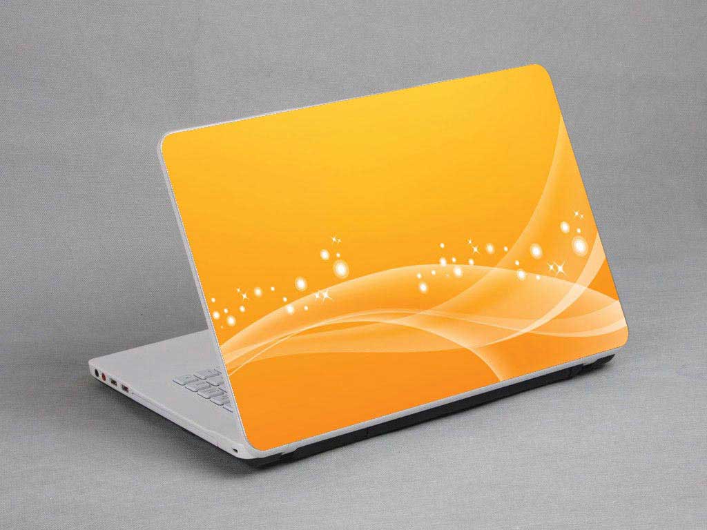 decal Skin for CLEVO P377SM-A Bubbles, Colored Lines laptop skin