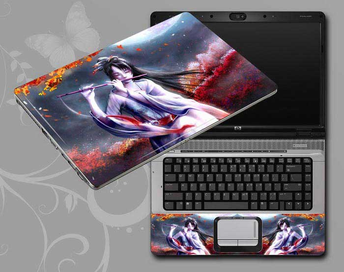decal Skin for ASUS X54C Game Beauty Characters laptop skin