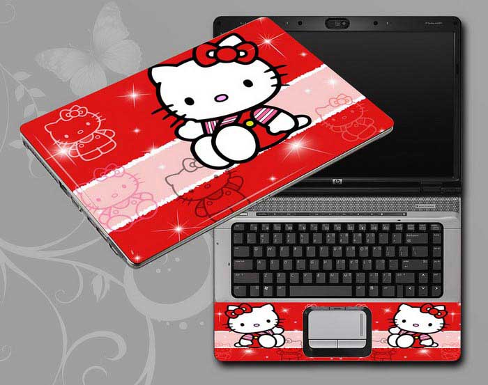 decal Skin for ASUS NX90JQ-B1 Hello Kitty,hellokitty,cat Christmas laptop skin