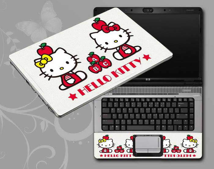 decal Skin for MSI GT683DX(GT683DXR) Hello Kitty,hellokitty,cat laptop skin
