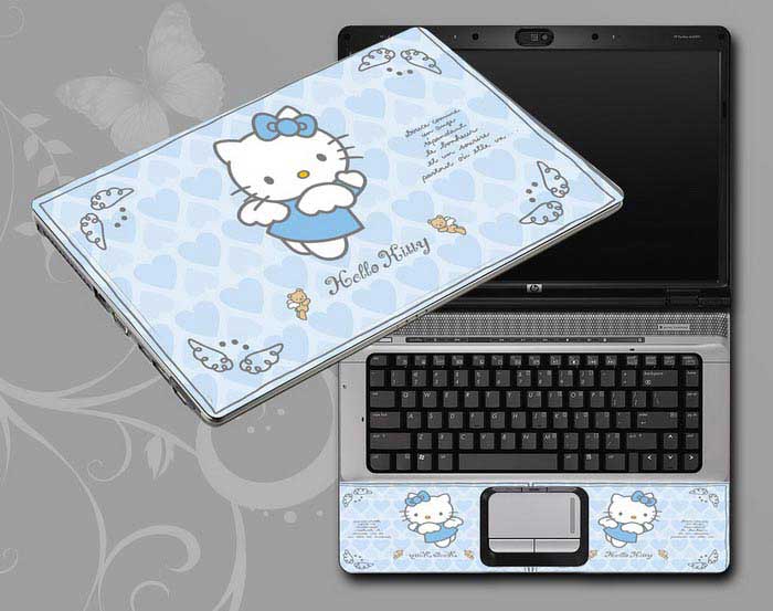decal Skin for ASUS N53SV-EH71 Hello Kitty,hellokitty,cat laptop skin