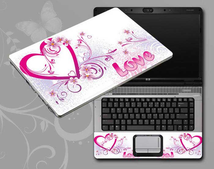 decal Skin for SAMSUNG R540-JA04 Love, heart of love laptop skin