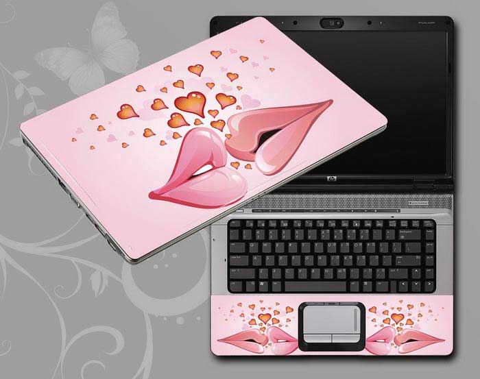 decal Skin for CLEVO P170SM-A Love, heart of love laptop skin