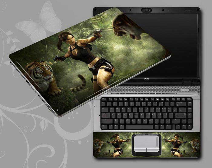 decal Skin for SAMSUNG RV510-A02 Game, Tomb Raider, Laura Crawford laptop skin