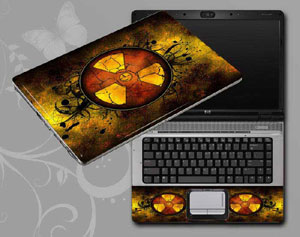 Radiation Laptop decal Skin for ASUS X54HR 1447-106-Pattern ID:106