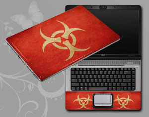 Radiation Laptop decal Skin for MSI GS60 2PE Ghost Pro 9516-112-Pattern ID:112