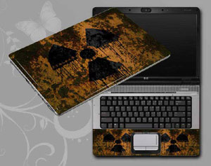 Radiation Laptop decal Skin for MSI GT70 9145-114-Pattern ID:114