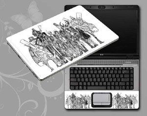 ONE PIECE Laptop decal Skin for TOSHIBA Satellite A665-S6055 5716-200-Pattern ID:200