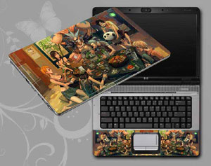 ONE PIECE Laptop decal Skin for ASUS U38N-C4004H 8200-207-Pattern ID:207