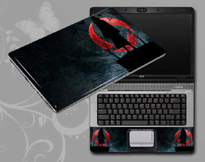 NARUTO Laptop decal Skin for DELL Inspiron 17 5000 Series 17-5758 11109-278-Pattern ID:278