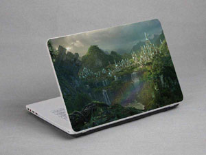 Castle Laptop decal Skin for CLEVO W370SS 9341-313-Pattern ID:313