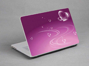 Bubbles, Colored Lines Laptop decal Skin for ASUS FX53V 10874-337-Pattern ID:337