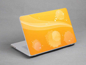 Bubbles, Colored Lines Laptop decal Skin for ASUS N750JK 10909-353-Pattern ID:353