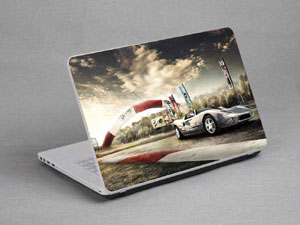 Cars, racing cars Laptop decal Skin for CLEVO W940SU1 9298-374-Pattern ID:374