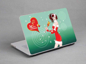 Merry Christmas Laptop decal Skin for FUJITSU LIFEBOOK AH550 1765-382-Pattern ID:382