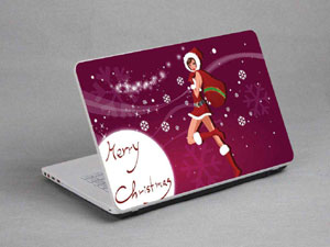 Merry Christmas Laptop decal Skin for TOSHIBA Qosmio X70-AST3G26 9988-383-Pattern ID:383