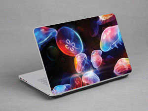 Jellyfish Laptop decal Skin for CLEVO W840SU 8782-388-Pattern ID:388