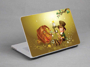 Cartoons, Coins, Candles Laptop decal Skin for FUJITSU LIFEBOOK S752 1787-433-Pattern ID:433