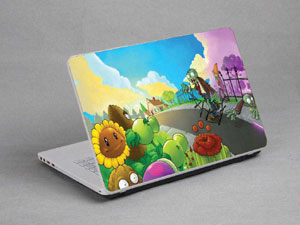 Plants vs. Zombies,PVZ Laptop decal Skin for SONY VAIO Fit 15E SVF1531GSAW 8509-524-Pattern ID:523