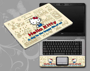 Hello Kitty,hellokitty,cat Laptop decal Skin for TOSHIBA Satellite S850-BT2G22 6394-55-Pattern ID:55