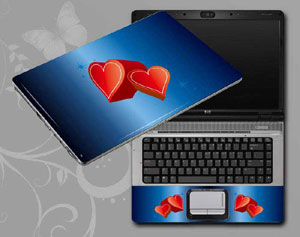 Love, heart of love Laptop decal Skin for GATEWAY NV73A08u 1897-67-Pattern ID:67
