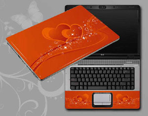Love, heart of love Laptop decal Skin for ASUS G73JW-XT1 1483-78-Pattern ID:78