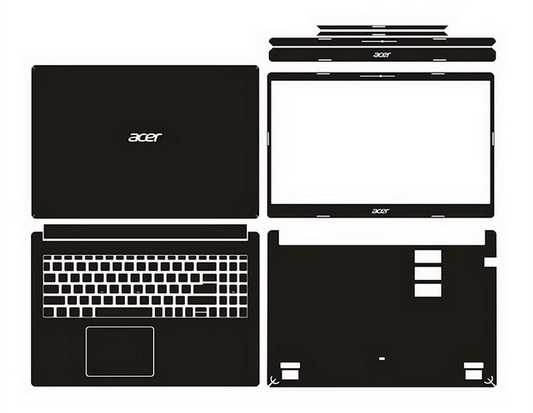 laptop skin Design schemes for ACER Aspire 3 A315-34-P8YW