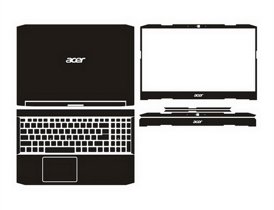 laptop skin Design schemes for ACER NITRO 5 AN515-43-R0