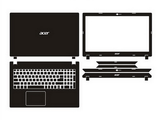 laptop skin Design schemes for ACER Aspire 3 A315-21-68BX
