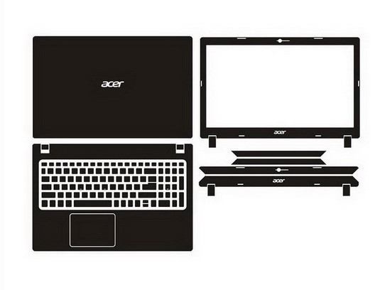 laptop skin Design schemes for ACER Aspire 3 A315-31-P0SY
