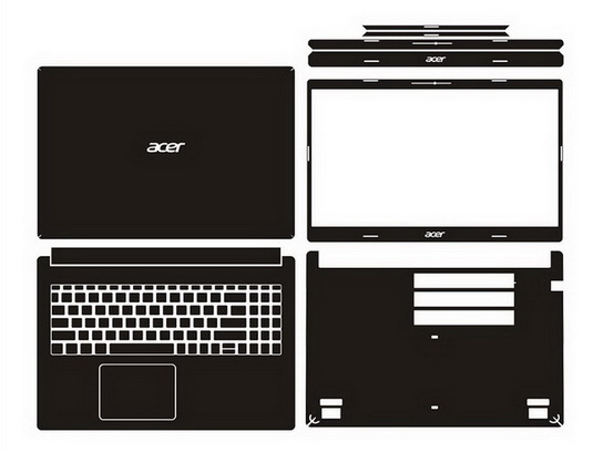 laptop skin Design schemes for ACER Aspire 3 A315-55G-754D