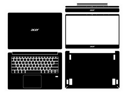 laptop skin Design schemes for ACER Swift 1 SF114-32-P6W9
