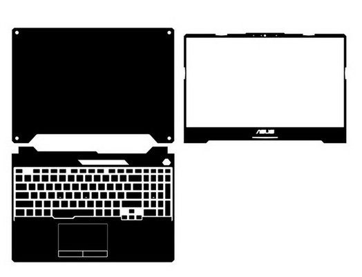 laptop skin Design schemes for ASUS TUF Gaming A15 FA506IU-MS73