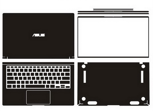 laptop skin Design schemes for ASUS ZenBook 14 UX433FN