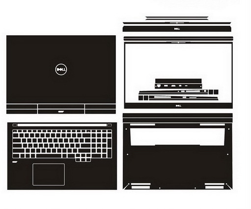 laptop skin Design schemes for DELL G7 17 7700
