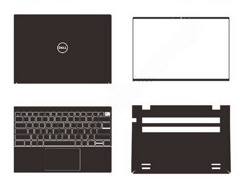 laptop skin Design schemes for DELL Inspiron 13 5310