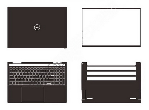 laptop skin Design schemes for DELL Inspiron 16 Plus