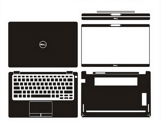 laptop skin Design schemes for DELL Latitude 5300 2-in-1 Chromebook Enterprise